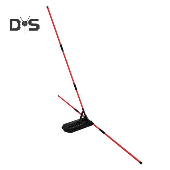 Suport pentru stick de golf, unghi reglabil, ușor de instalat, pentru antrenamentul swingului de golf, accesorii pentru practicarea golfului