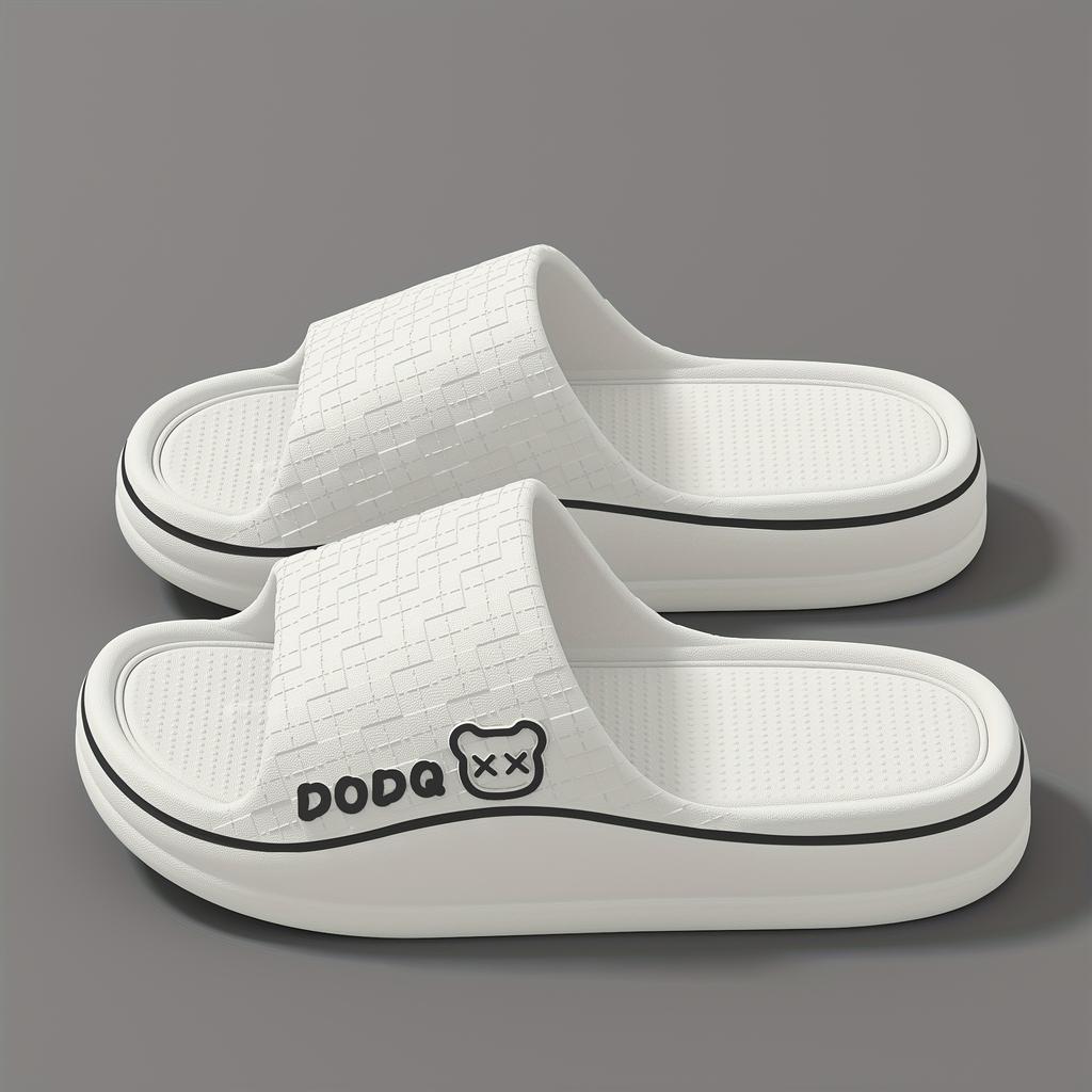 Women's EVA Slip-On Slippers - Comfortable Non-Slip Sole, Cute Cartoon Pattern, Lightweight Indoor Outdoor Beach Sandals