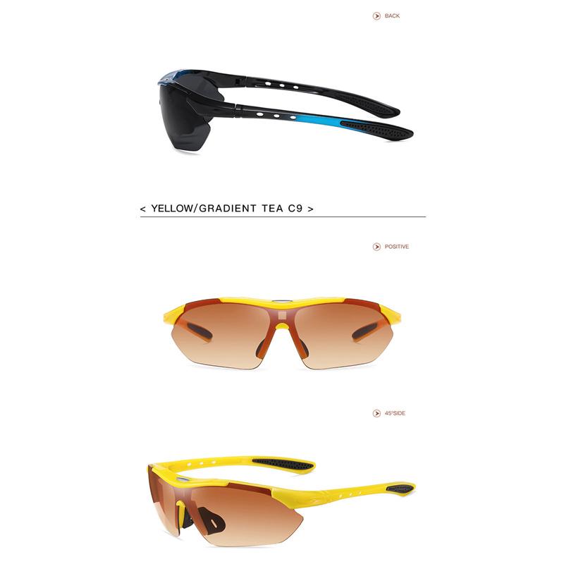 Ochelari Polarizați Ciclism Ochelari De Soare Ciclism Sport în aer liber Bicicletă Rutieră Mtb Ochelari Bărbați
