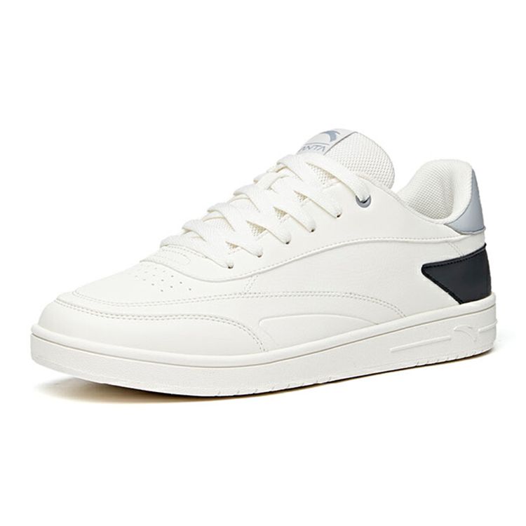 Anta Lifestyle Series Non-Slip Lightweight Low-Top Skate Shoes Men Sneakers Carbon-Gray 912038031R-3