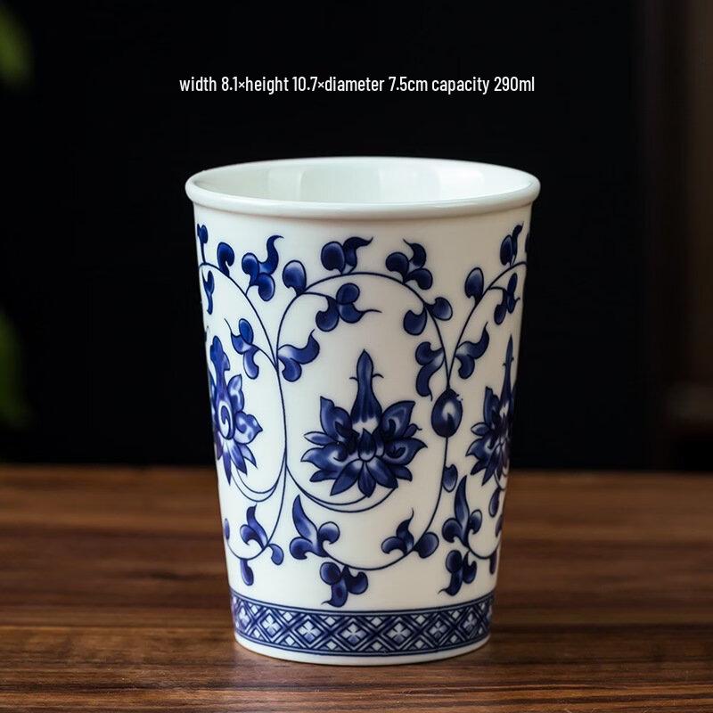 Shangqi Dehua Ceramic Cola Style Water Cup