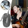 Electric Guitar Cord 10 Ft Instrument Cable For Electric Guitar Straight Connector Professional Shielded Wire For Keyboard