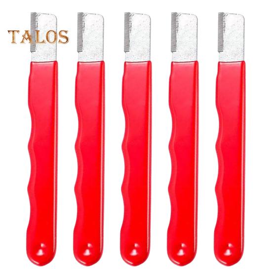 Aiguiseur de couteaux portable en acier tungstène, 1/5 pièces, outil de poche multifonction, poignée antidérapante, aiguiseur de lames en carbure pour le camping