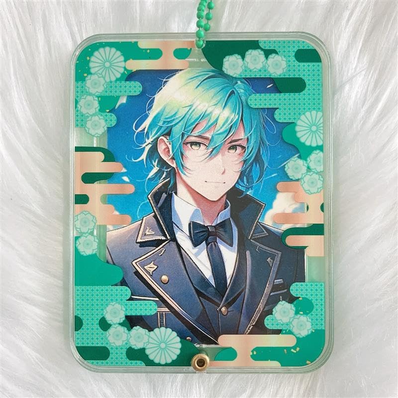Acrylic Frame Trading Cards and Acrylic Perfect for Anime Anime Goods Storage and Oshikatsu Goods [Japanese Style] [For Stands] Green, Otaku, Fans,