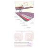 Silicon rubber carbon fiber heating wire 10 to 100 Meters  SRAG 12K  2MM heating wire, new infrared high-quality heating cable