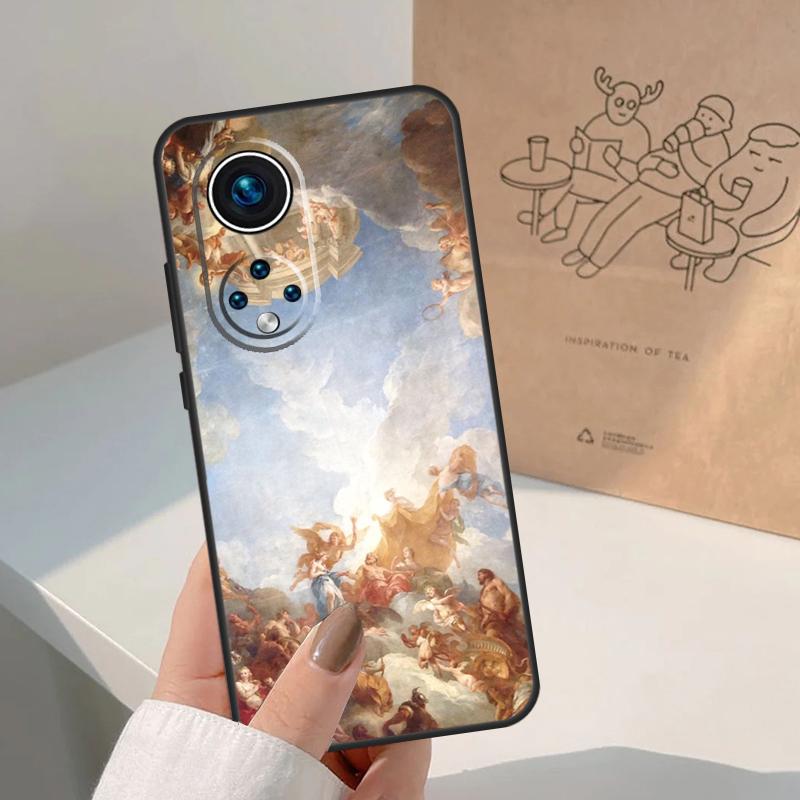 Cute Angels Aesthetic Aesthetics For Honor Magic 8 Pro 5 6 7 Lite Case For Honor Win RT 200 400 50 70 90 X8b X9a X9b X9c X9d