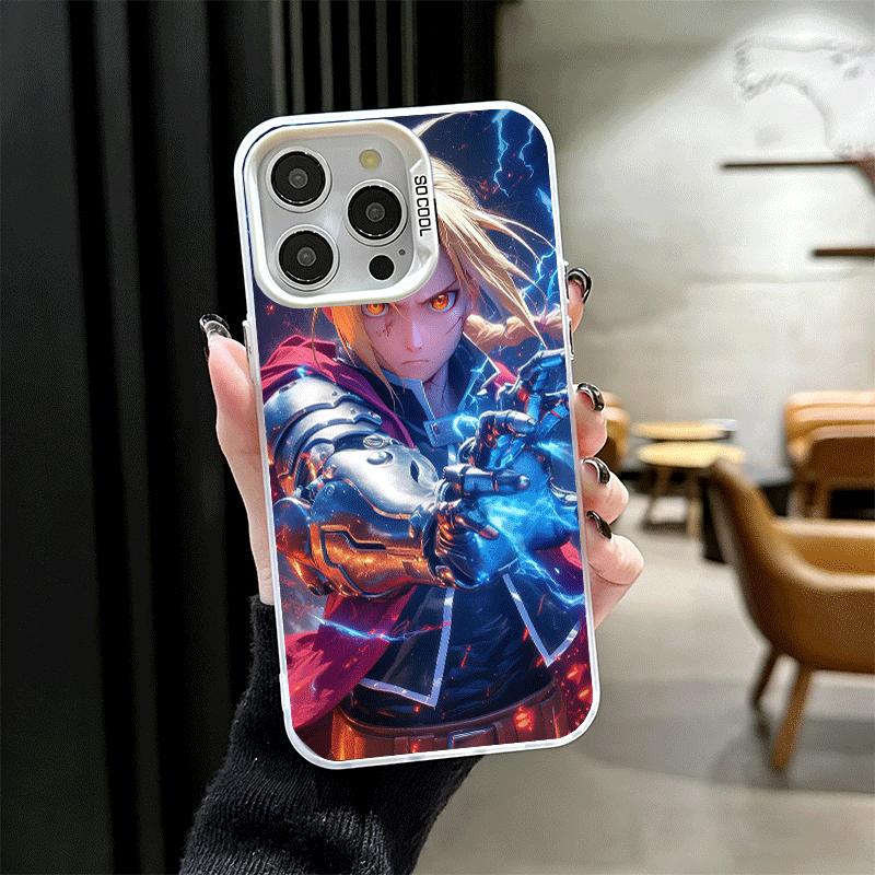 F-ullmetal A-Alchemist Anime Shockproof Phone Case for iPhone 17 Air 16 16E 15 Pro Max 14 Plus 13 Mini 12 Back Cover Anti Fall F