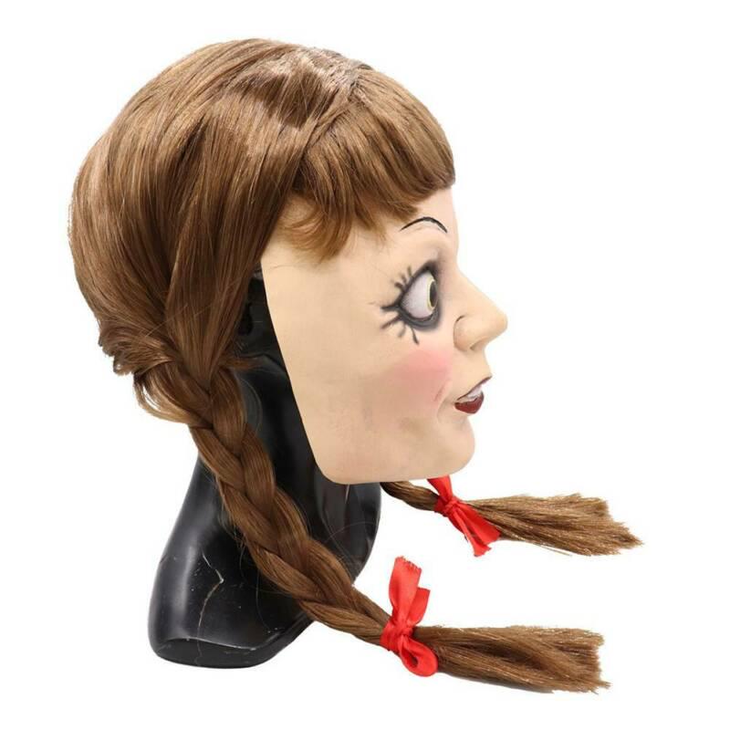 Horror Ugly Doll Mask Halloween Scary Latex Face Cover Party Headgear Costume Props KTJ
