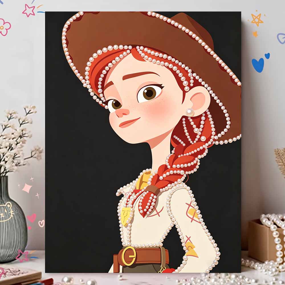 Disney Pearl Painting Toy Story Trish Art Kit Adult Beginner Home Wall Decor Special Shape