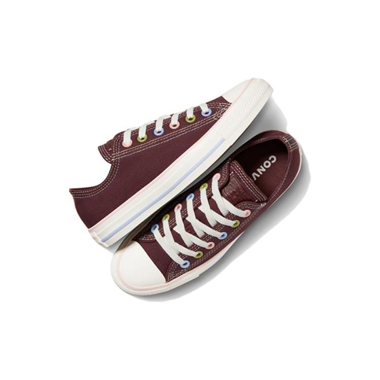 Converse Chuck Taylor All Star Classic Durable Breathable Low Top Canvas Shoes Women Sneakers Brown A04639C