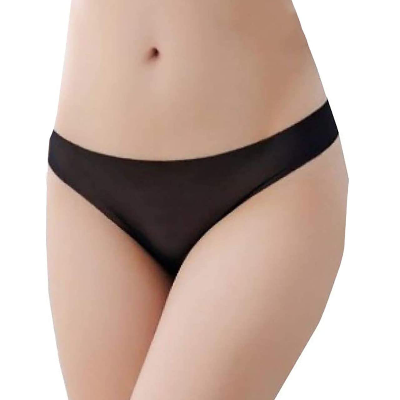 

ONE LIMITATION Бесшовное женское нижнее белье T-back PT054, Прозрачное, Черное, чёрный