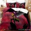 Die Sieben Todsünden Bettwäsche-Set Einzelbett Twin Full Queen King Size Anime Bett-Set Aldult Jungen Schlafzimmer Bettbezug-Sets 3D-Druck