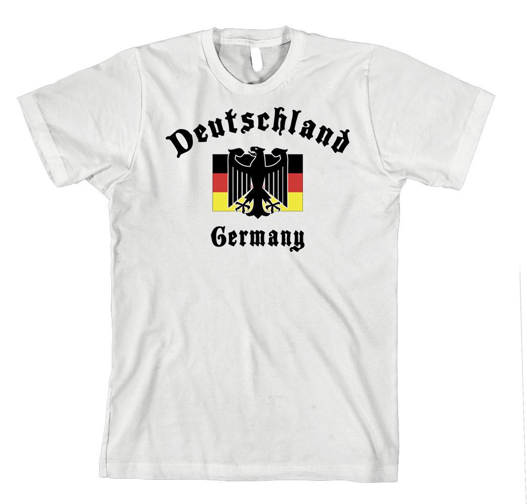 Deutschland Germany Cotton Unisex T-Shirt Tee Shirt Top L