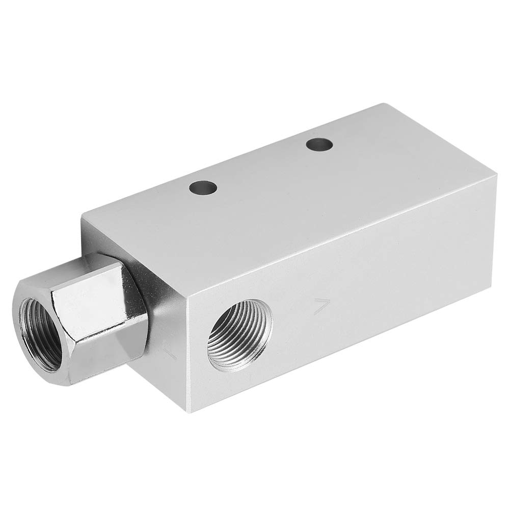 Vacuum Generator, CV-25HS Pneumatic Air Exhaust Vacuum Generator Ejector Vacuum Generator Valve 1.5 mm Nozzle Rp1/4 Thread Diameter