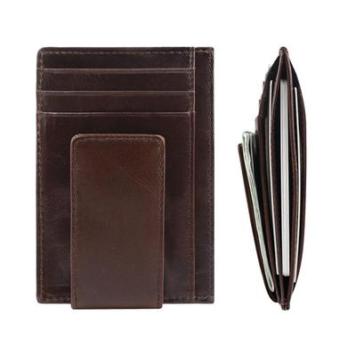 Herren-Kartenhalter, europäischer und amerikanischer Retro-Kartenhalter, Kartenhalter aus echtem Leder