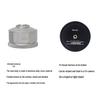 Twelve-Sided Outdoor Camping Gas Canister for Lighting & Atmosphere