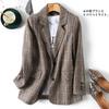 Mantel Locker Sitzend Einteiliger Anzug Oberteil Blazer Damenbekleidung Blazer Damen