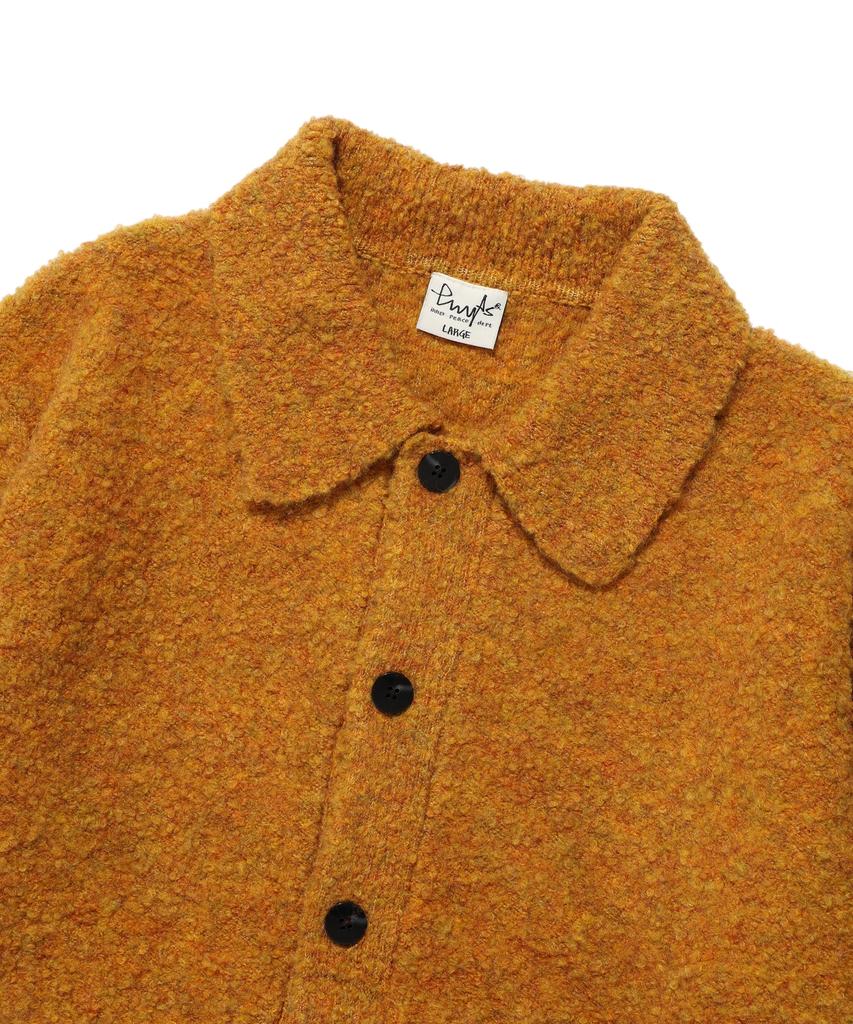 Physical Department Boucle Pk Cardigan Mustard