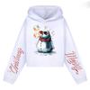 Kids Casual Fashion American Flag Printed Long Sleeve Hooded Sweatshirt