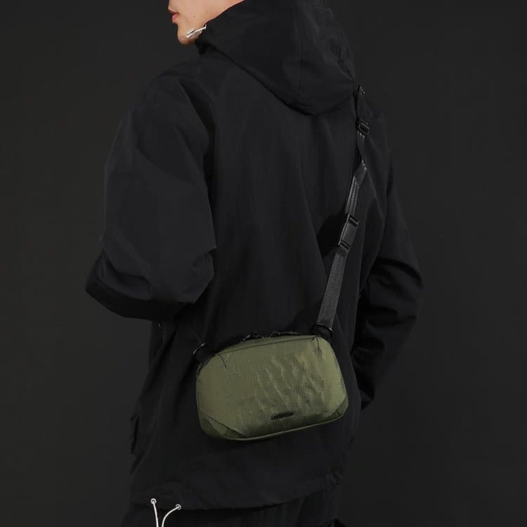Functional Wind Nylon Crossbody Bag Sports Shoulder Bag