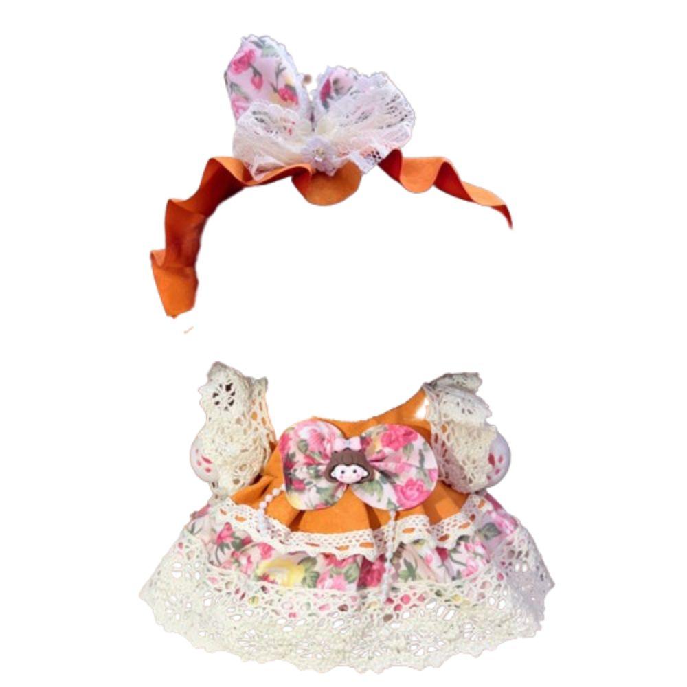 Dress Up Doll Lolita Dress Multicolor Star Doll Clothes 20cm Cotton Doll's Clothes  Children Gift