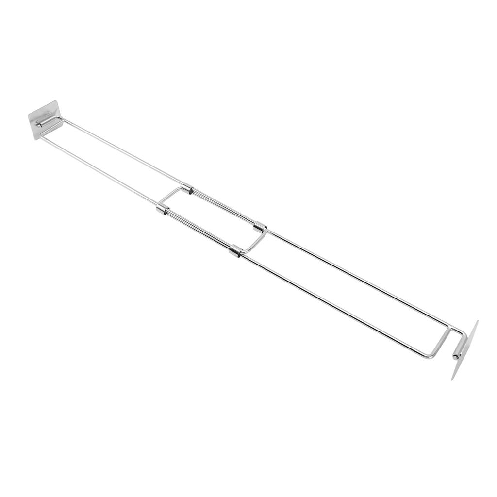 RV Secure Adjustable Bar Tension Style 12.44‑22.64in Stainless Steel Rod Food Drink Stabilizer for R