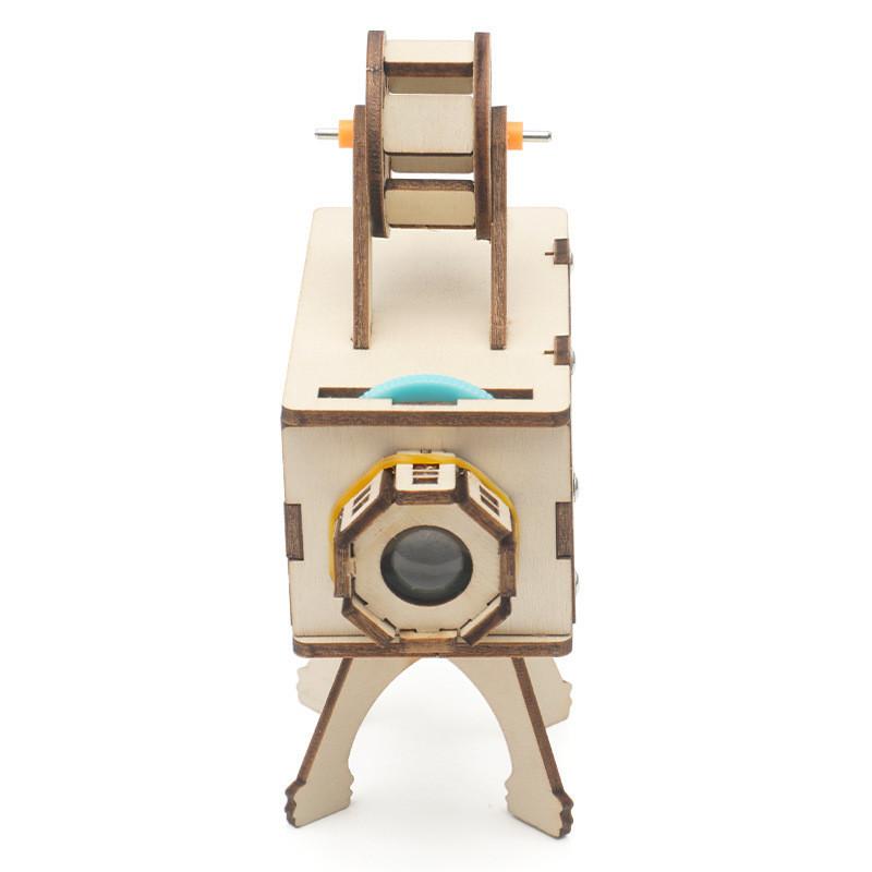 

Wooden Diy Science Projector Kit Fun Physics Experiment Toy For Elementary School Students R-61