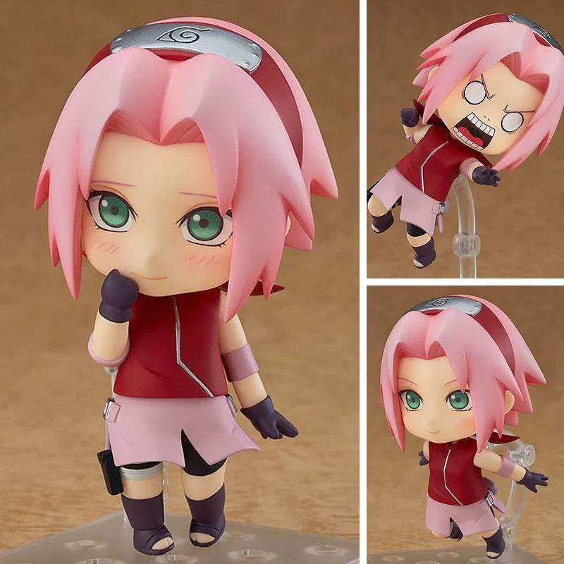 16pcs Nendoroid Naruto Shippuden Q Version Anime Action Figure Naruto Itachi Sasuke Kakashi Articulated Model Toy Birthday Gift