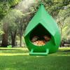 Bird Feeder Outdoor Can Waterproof and Drainage Bird Feeder Outdoor Courtyard Wild Forest Eaves Feeders for Birds Rainproof Feed
