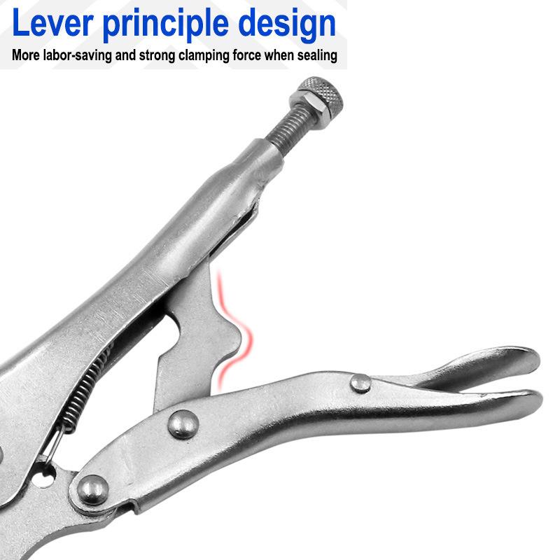 Locking Pinch Off Pliers Crimping Tool Refrigeration For Sealing Cutter Fridge Copper Pipe Tube Aluminum Sealer Cooling System