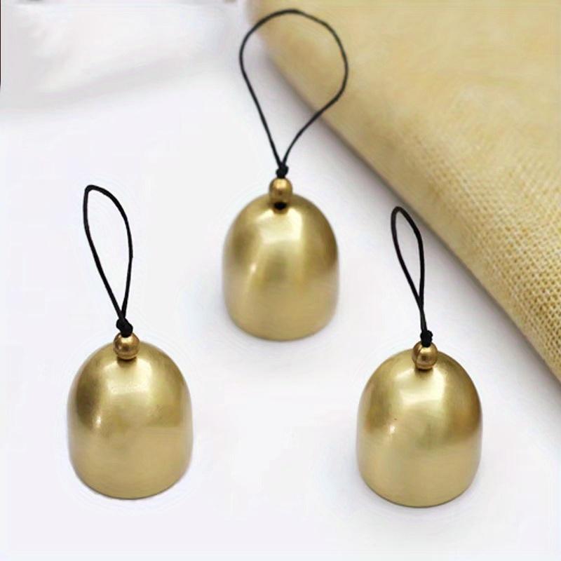 3Pcs DIY Brass Mini Bell for Wind Chime Door Bell Christmas Decorations Accessories Brass Bell