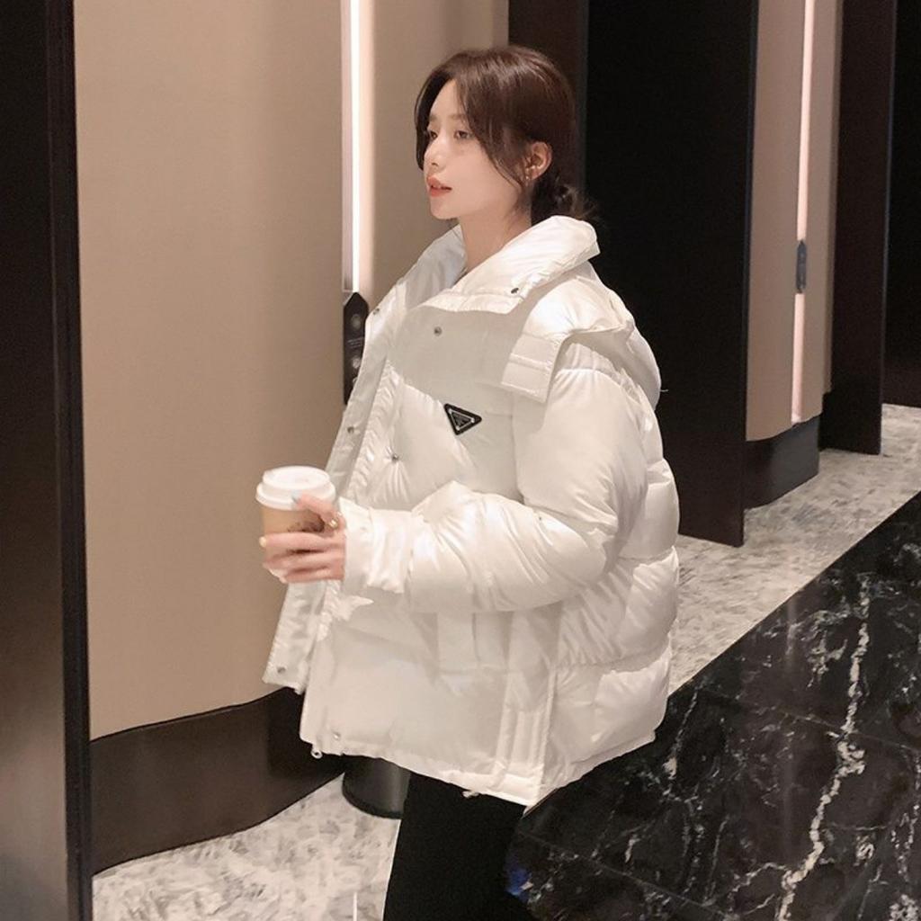 Oversize Bread Clothes Medium and Long Down Cotton-padded Clothes Women's New Trendy Winter Coats Thick Cotton-padded Jackets