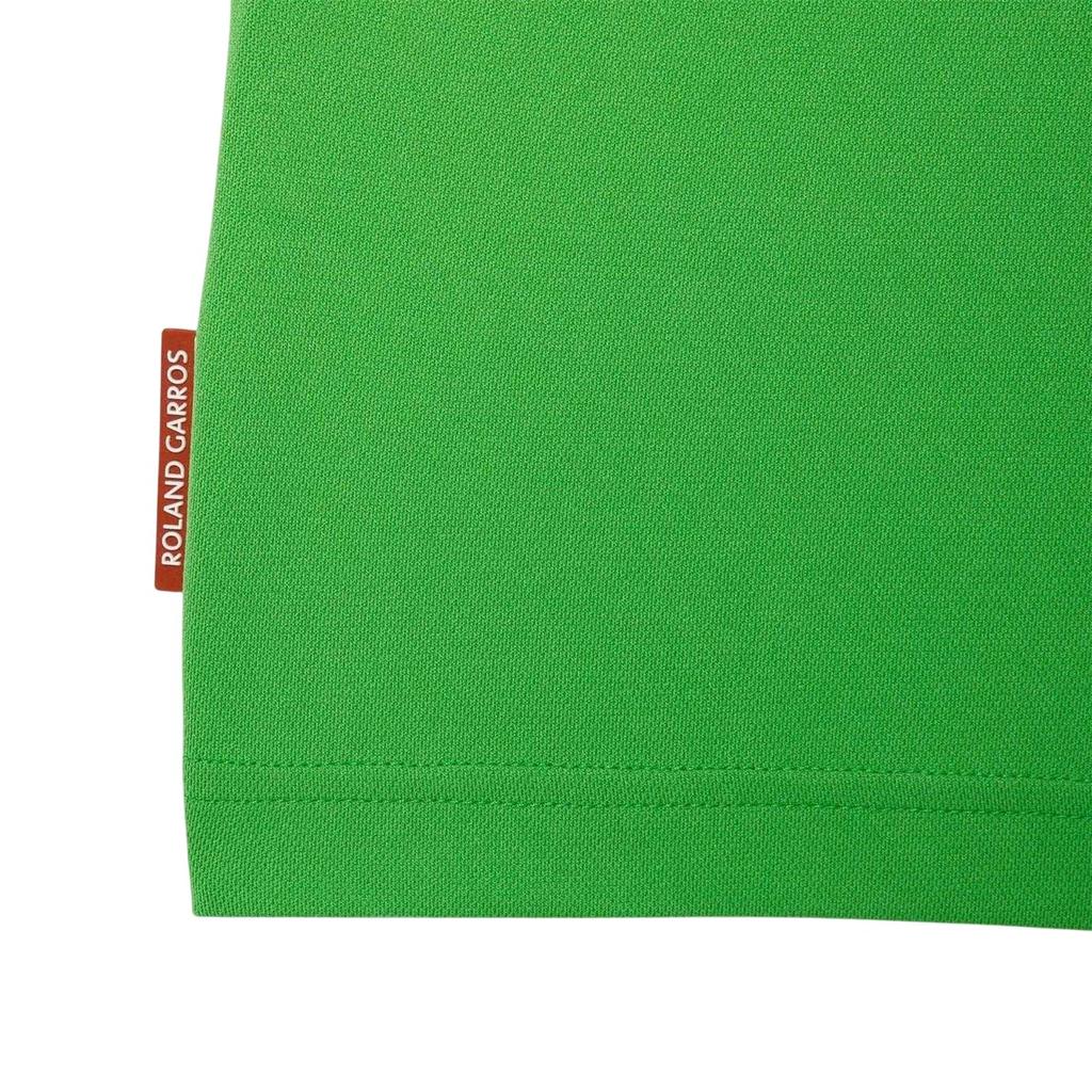 Lacoste Mens Roland Garros Edition Striped Ultra Dry Slim Short-Sleeved Tennis Polo Shirt