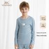 Kids' Thermal Cotton Pajama Set