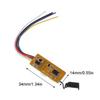Remote Control 1CH Channel ON OFF Wireless RF Controller Transmitter 5V-12V Relay DIY Kits Module Board 2 Button