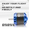 RC 5055 400KV 1420W Brushless Motor with 4.0mm Banana Plug for RC Aircraft Plane Upgrade Parts