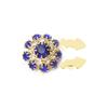 European American Button Covers Shiny Rhinestone Button Clip Tux Accessories For Women Detachable Flower Button Covers Gifts