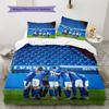 Biancheria da letto con motivo Schalke 04 Football Club Decorazione per la casa Regalo di compleanno (1 * copripiumino + 2 * federa, senza nucleo)