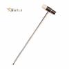 Hammer Metal Soft And Hard Dual-Purpose Hammer With Rubber Head Clock Maintenance Han Tool for Watch Repair Tool