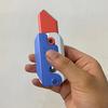 Decompression Toys 3D Gravity Carrot Cutter Keychain Stress Relief Hidden Blade Fun Sensory Fingertip Toy