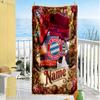 Bayern Munich Football Artwork Customize Your Name Beach Towel Soft Durable Quick-Dry