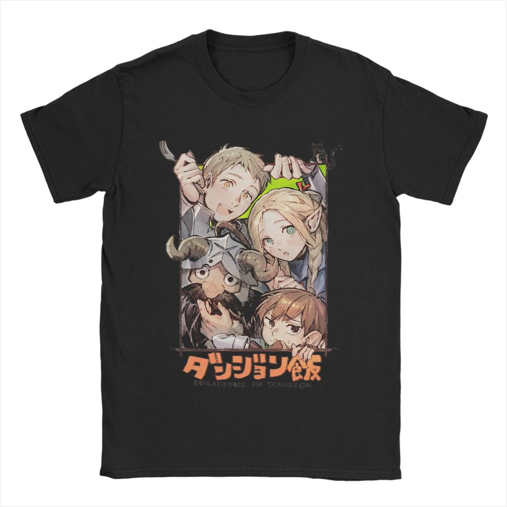 Men Women's Delicious in Dungeon First Supper T Shirt Cotton Clothing Funny Short Sleeve Round Neck Tees Printed T-Shirt