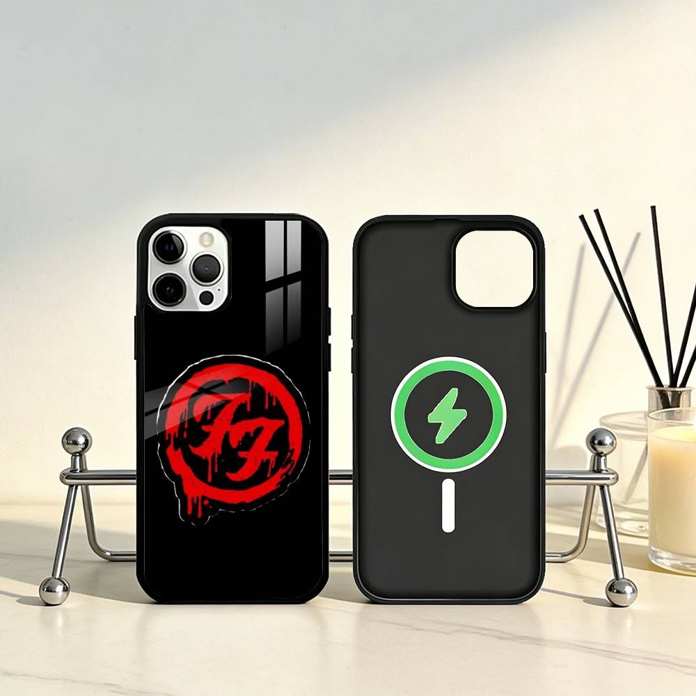 Foo F-Fighters band Phone Case For iPhone17,16,15,14,13,12,11 Plus,Pro Max Magnetic For Magsafe Wireless Charging