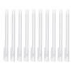 10Pcs High Light White Pen DIY Highlighter Marker Black Card Stationery Art Supplies