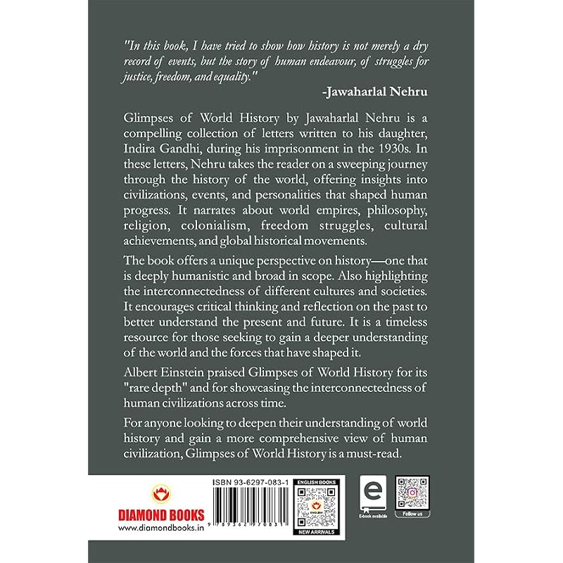 Glimpses of World History (Part2) Glimpses of World History: Jawaharlal Nehrus Masterpiece On Civilization, Power, and Progress