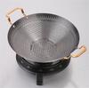 Non stick dry boiler Commercial hot pot Round bottom alcohol furnace Household stainless steel pot Spicy Spicy Pot hotpot