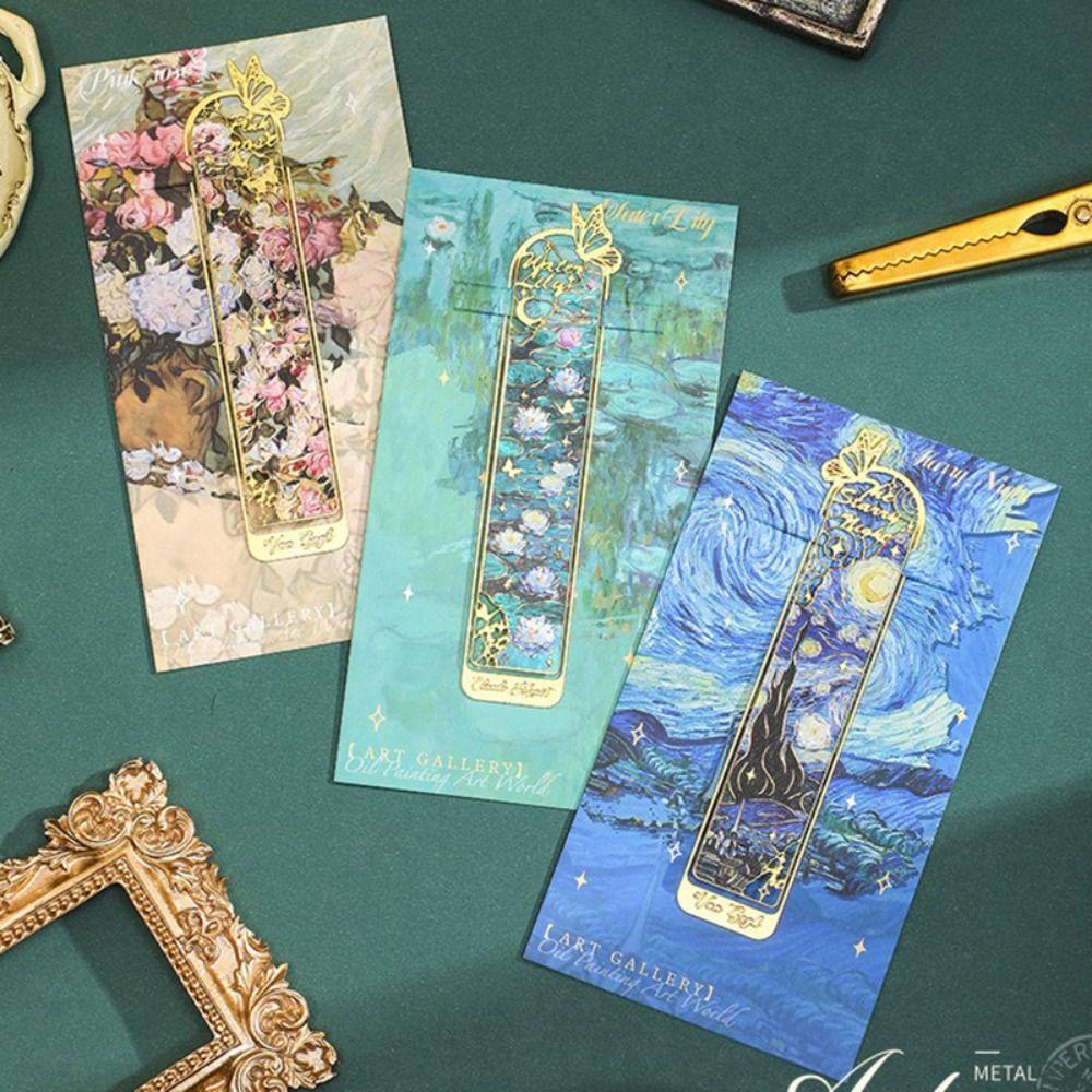 Metal Reading Book Clip Hollow Pagination Mark Metal Bookmark  Book Lovers Writers Readers