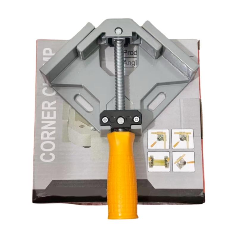 Corner Clamp 90 Degree Right Angle Clamp Adjustable Woodworking Projects Positioning Square for Framing Welding