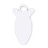10pz Targhette Nome Vuote per Tazze da Sublimazione 40oz Tavola per Trasferimento Termico per Fai da Te e Artigianato Targhetta Personalizzata
