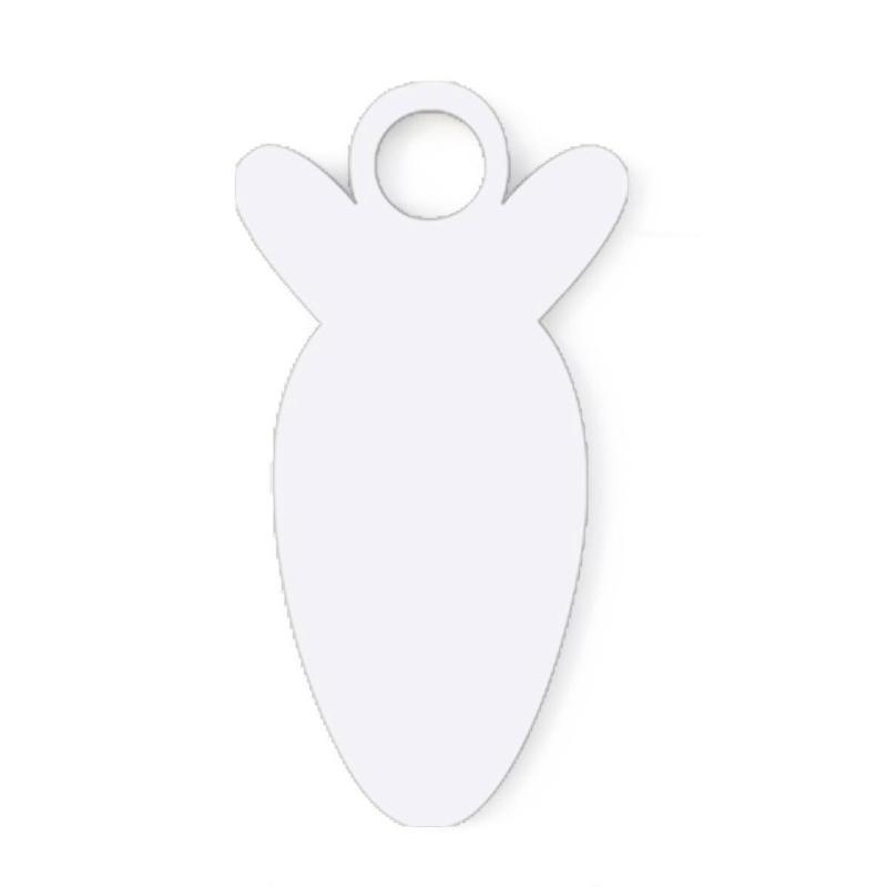 10pz Targhette Nome Vuote per Tazze da Sublimazione 40oz Tavola per Trasferimento Termico per Fai da Te e Artigianato Targhetta Personalizzata